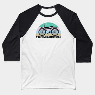 Vintage Bicycle Vintage Colors Baseball T-Shirt
